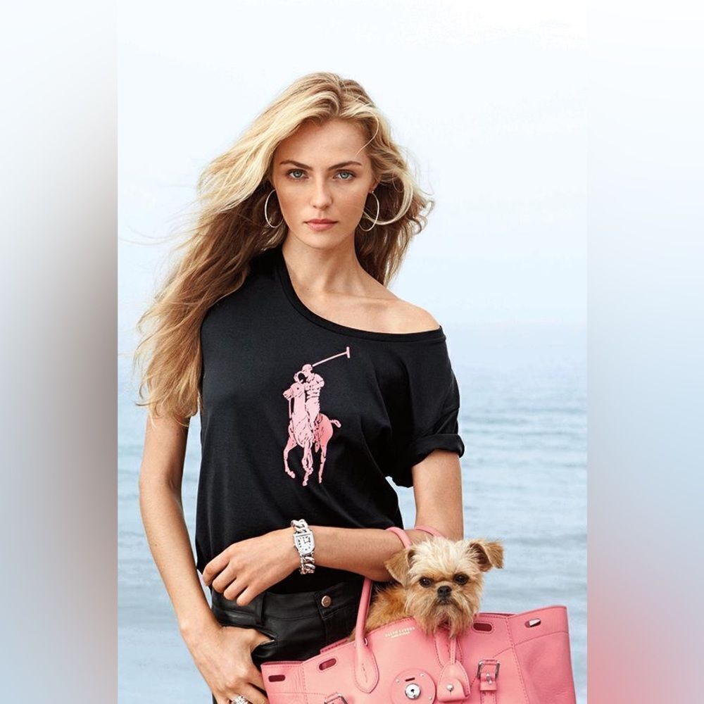 Ralph Lauren Pink Pony Gray Cashmere Crewneck Long-sleeved Sweater - Picture 17 of 17